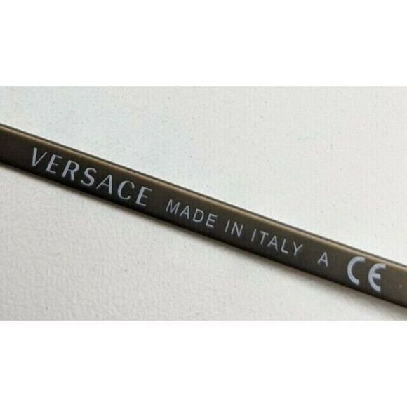 🕶️Made in Italy! Versace Mod.1227 1359 Eyeglasses 53/17 140 /DAO533🕶️​​ - Picture 5 of 9